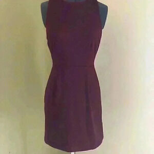 Charlotte Rousse burgundy Sleeveless Casual Dress Women Medium